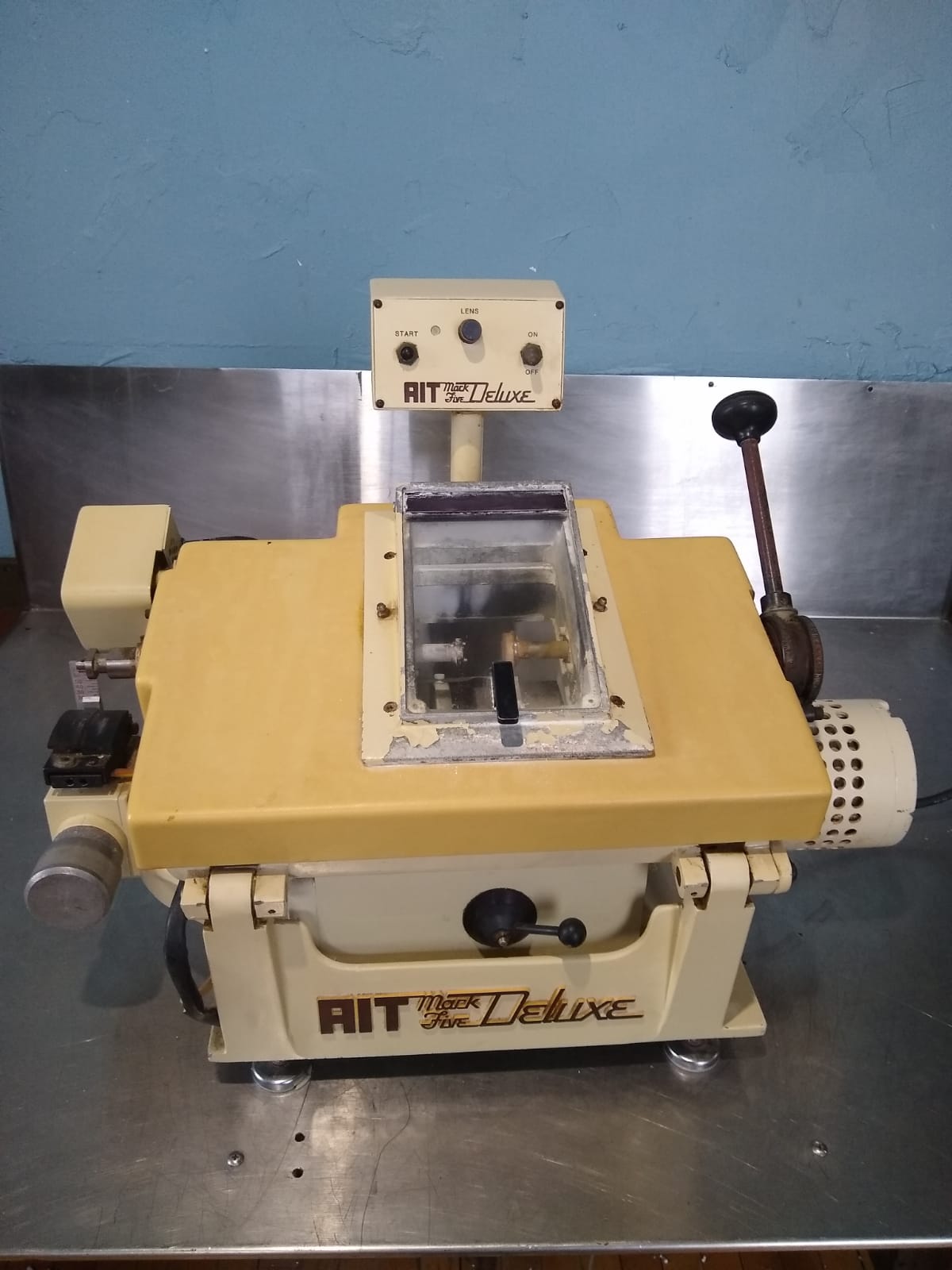 AIT MARK FIVE DELUXE 15mm POLY PLASTIC OPTICAL LENS EDGER WHEEL FREE SHIP