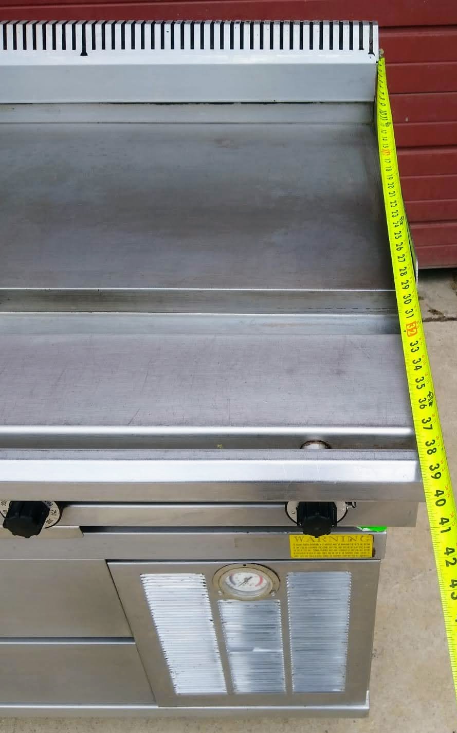 GARLAND 60" C0836-60-1M GAS GRIDDLE & DELFIELD F2962C REFRIG WHEEL BASE FREESHIP