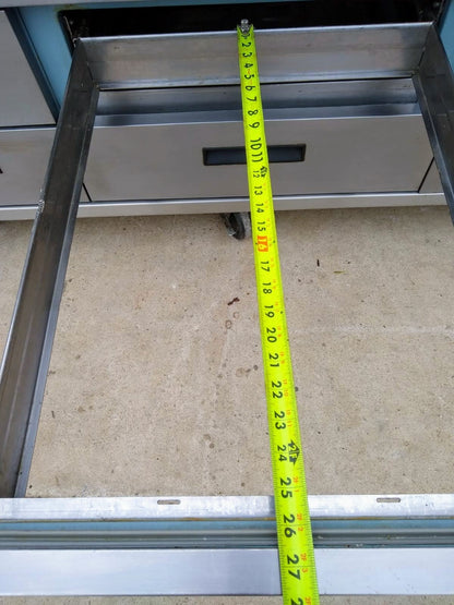 GARLAND 60" C0836-60-1M GAS GRIDDLE & DELFIELD F2962C REFRIG WHEEL BASE FREESHIP