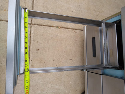 GARLAND 60" C0836-60-1M GAS GRIDDLE & DELFIELD F2962C REFRIG WHEEL BASE FREESHIP