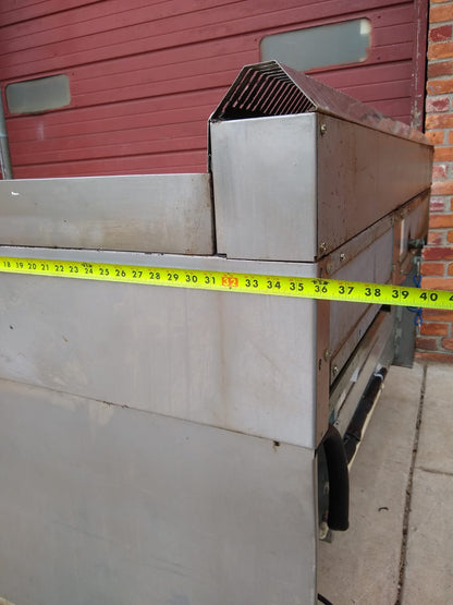 GARLAND 60" C0836-60-1M GAS GRIDDLE & DELFIELD F2962C REFRIG WHEEL BASE FREESHIP