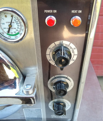 PELTON CRANE OCR STERILIZER AUTOCLAVE with TRAY & MANUAL 100% TESTED FREE SHIP