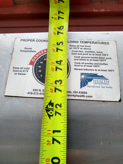 VICTORY VACRS-1D-S3-STS COMMERCIAL STAINL-STEEL REFRIGERATOR 90DAYWARRA FREESHIP