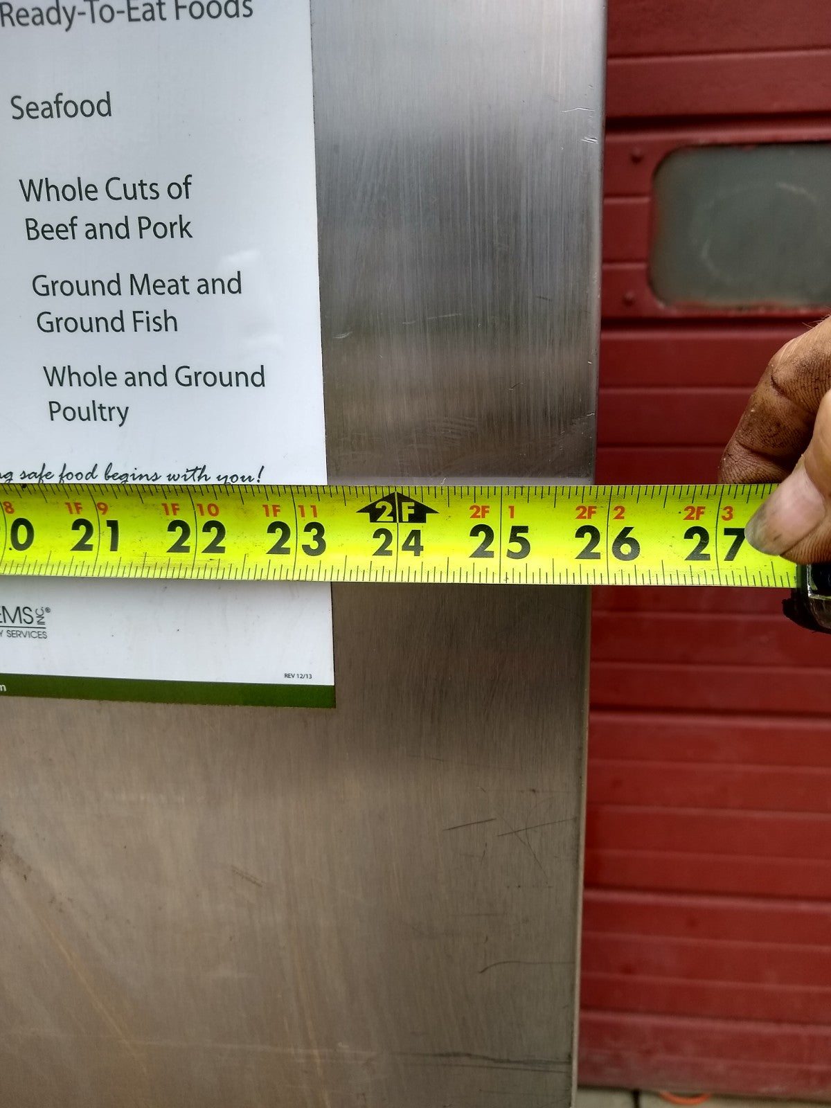 VICTORY VACRS-1D-S3-STS COMMERCIAL STAINL-STEEL REFRIGERATOR 90DAYWARRA FREESHIP