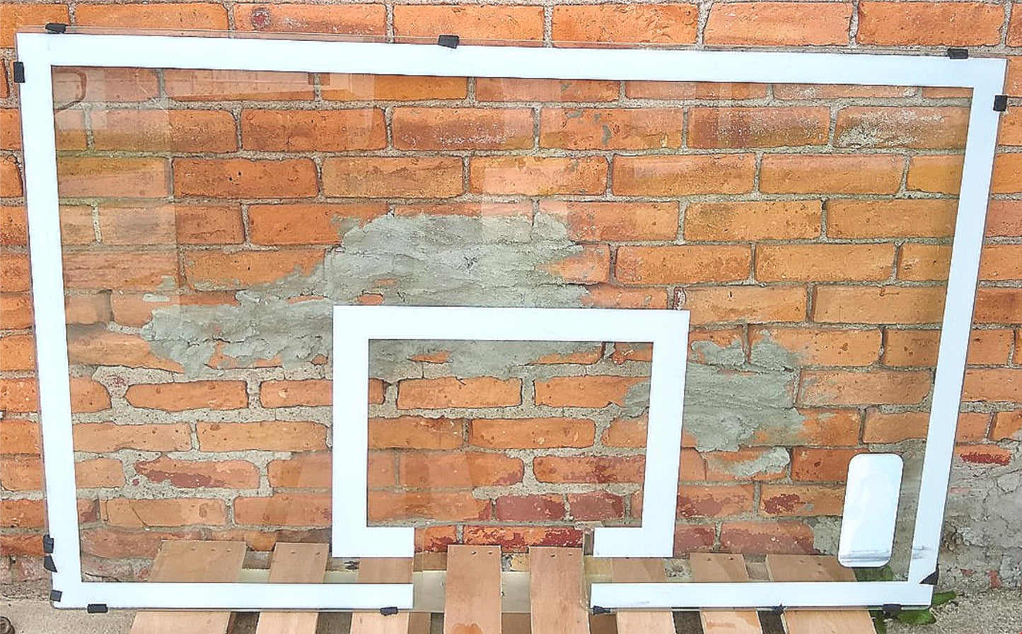 NBA COMPETITION RUGGED TEMPERED GLASS  BASKETBALL BACKBOARD REPLACEMENT FREESHIP