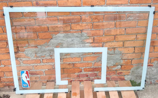 NBA COMPETITION RUGGED TEMPERED GLASS  BASKETBALL BACKBOARD REPLACEMENT FREESHIP