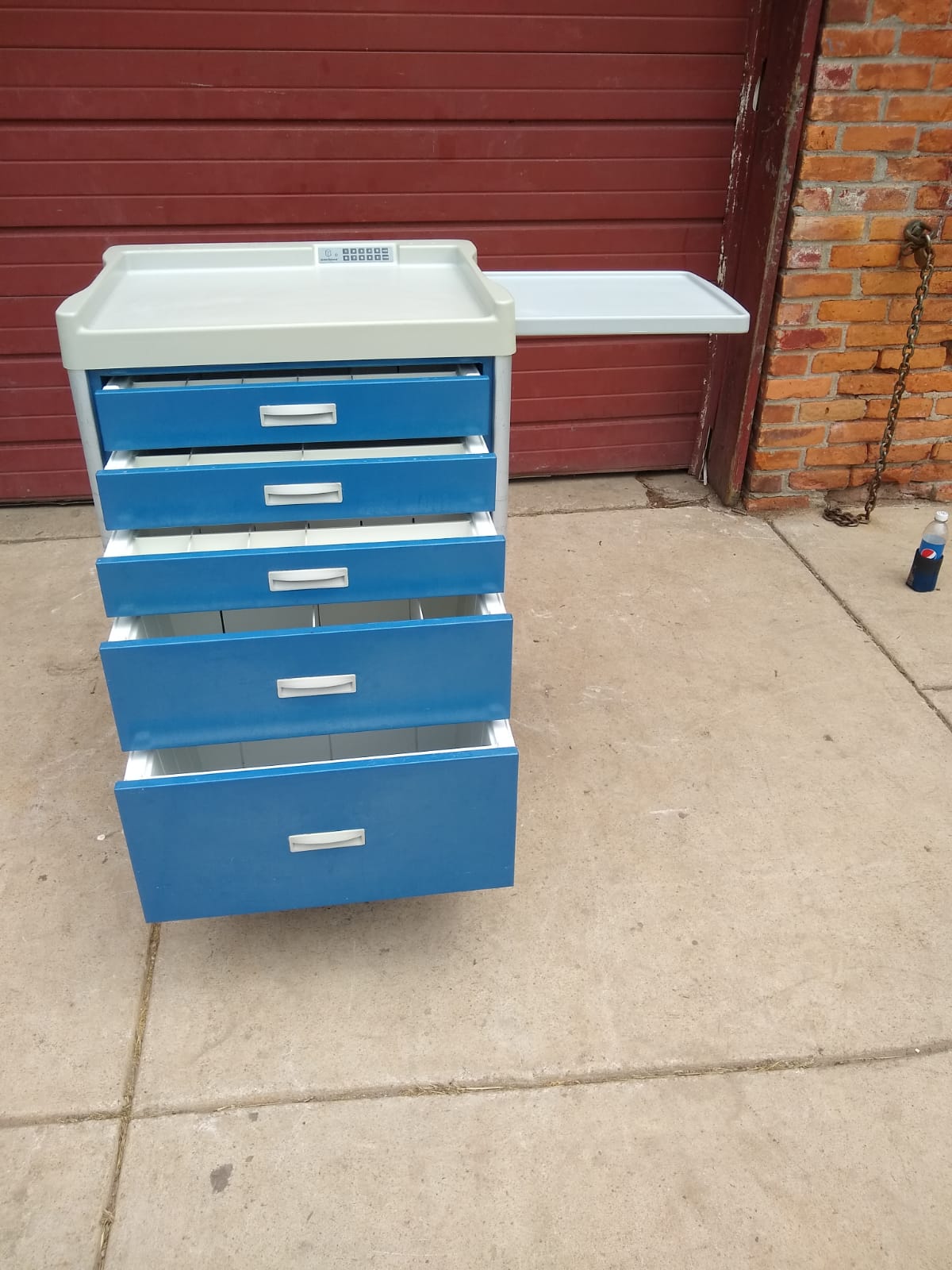 INNERSPACE DIGITAL PROCEDURE SUPPLY MEDICAL CART Accessory Package w/Key