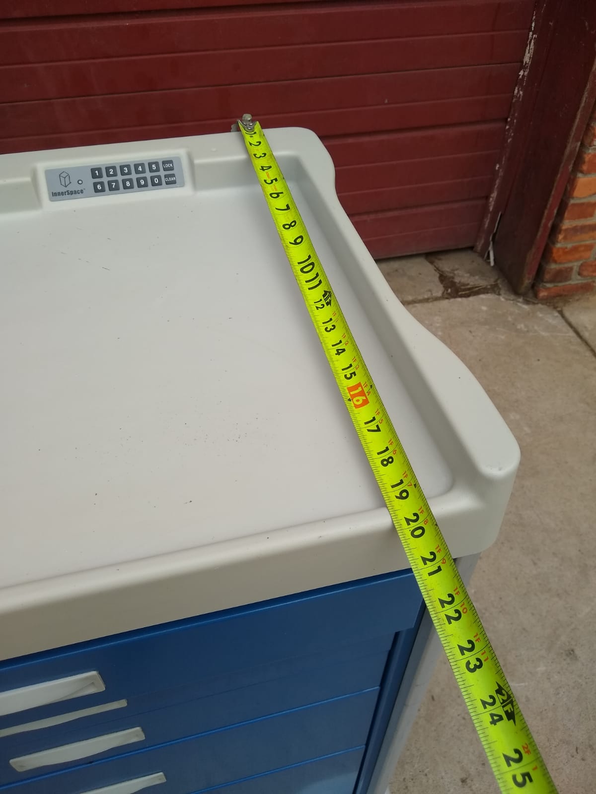 INNERSPACE DIGITAL PROCEDURE SUPPLY MEDICAL CART Accessory Package w/Key