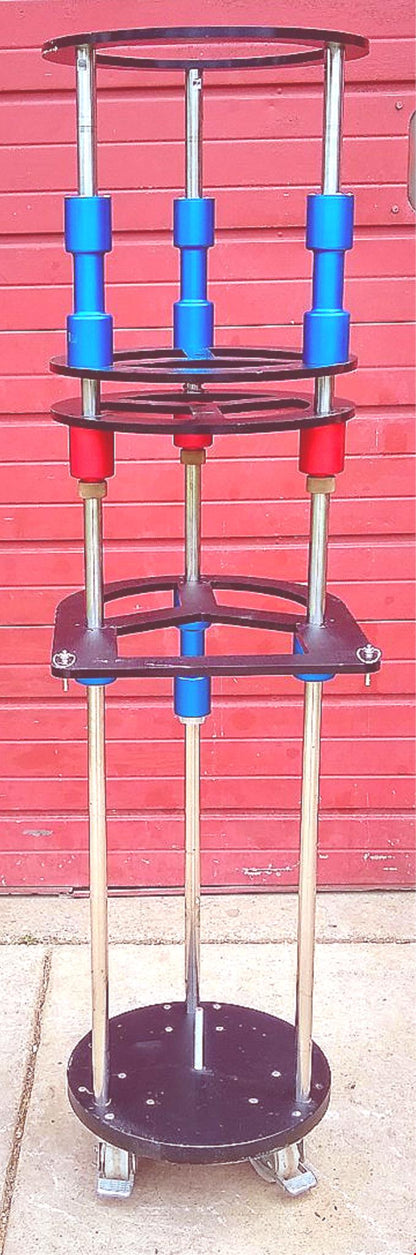 UNKNOWN INTERESTING COOL LOOKING SCIENCE PROJECT MOBILE CART APPARATUS FREE SHIP