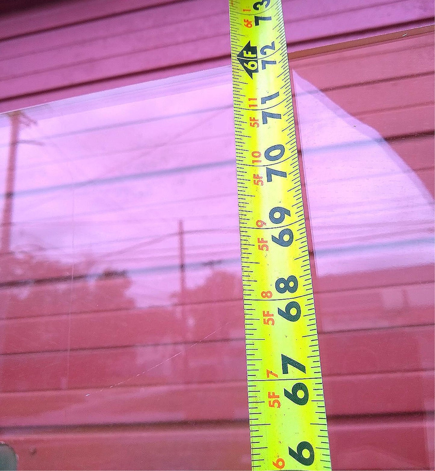 RARE 85% CLEAR MOBILE X-RAY BARRIER 0.5mmPb HOSPITAL DENTAL CLINIC VET FREE SHIP