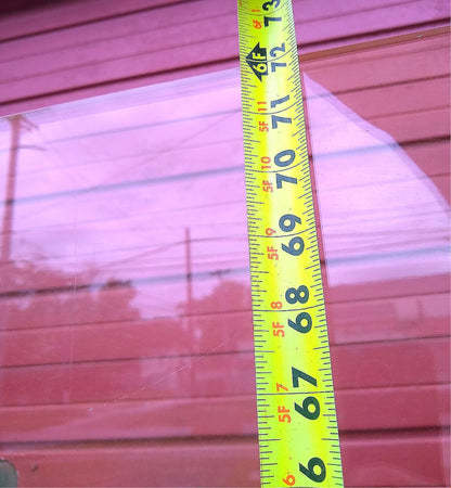 RARE 85% CLEAR MOBILE X-RAY BARRIER 0.5mmPb HOSPITAL DENTAL CLINIC VET FREE SHIP