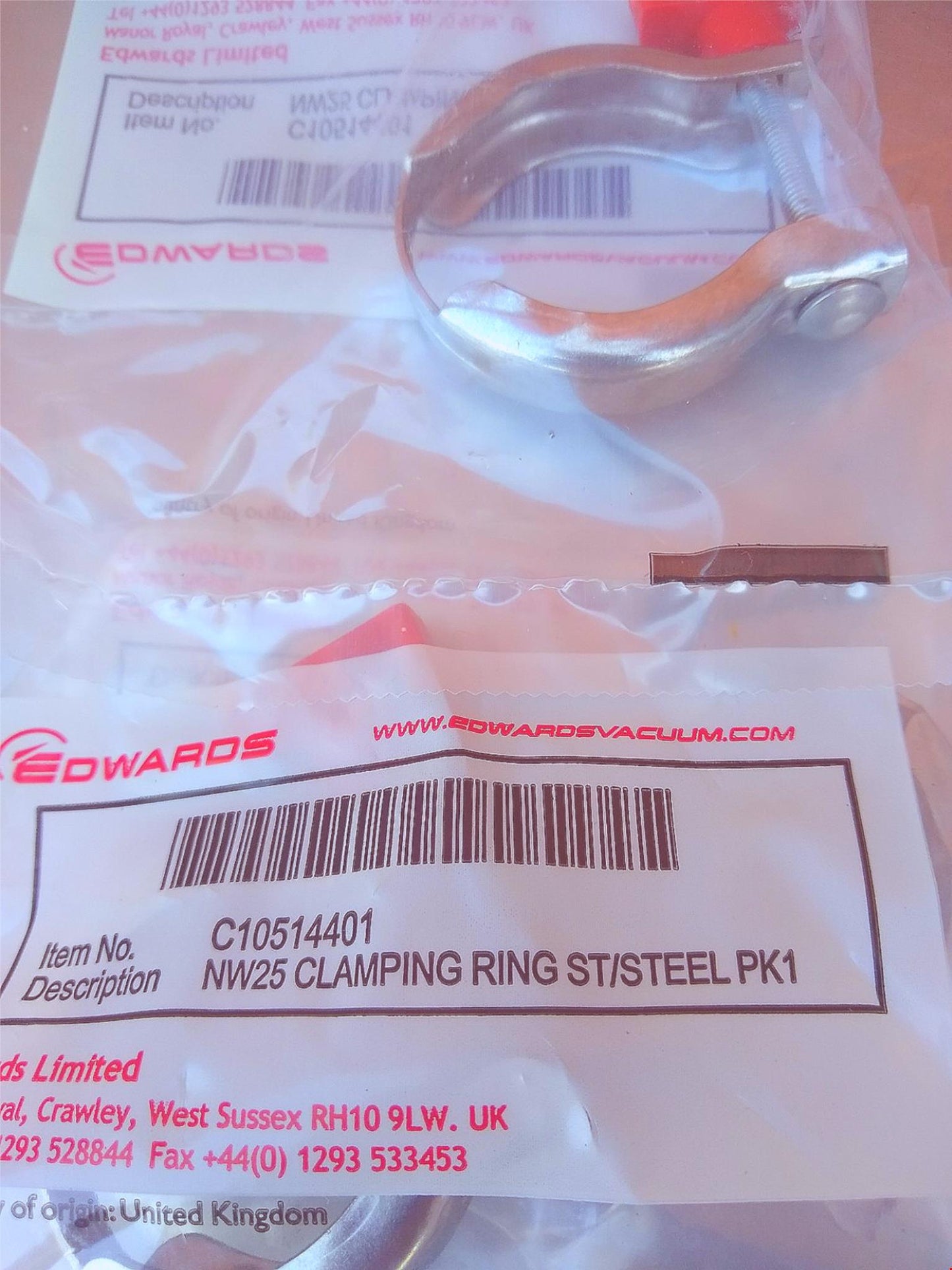 EDWARDS PD3 PLATE DEGASSER VACUUM CHAMBER FILM for ELECTRON MICROSCOPY FREE SHIP