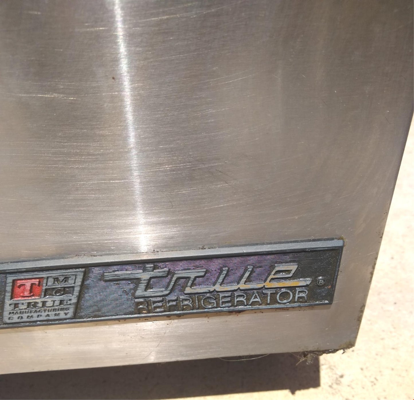 TRUE TSSU-27-12M-B 1 DOOR SANDWICH PIZZA PREP TABLE 3 TRAYS & CASTERS FREE SHIP