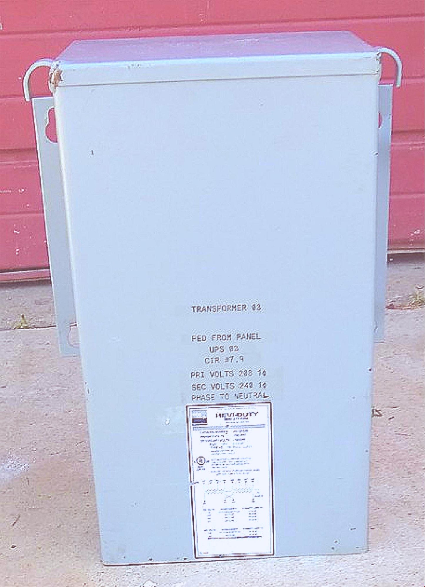 SOLA HEVI-DUTY 1Phase HS12F5AS 5KVA 120/208/240/277-120/240 TRANSFORMER FREESHIP