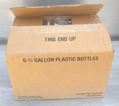 CARTON with SIX 1/2 GALLON BOX SANI CLEAN HAND SANITIZER LEMON SCENTED FREE SHIP