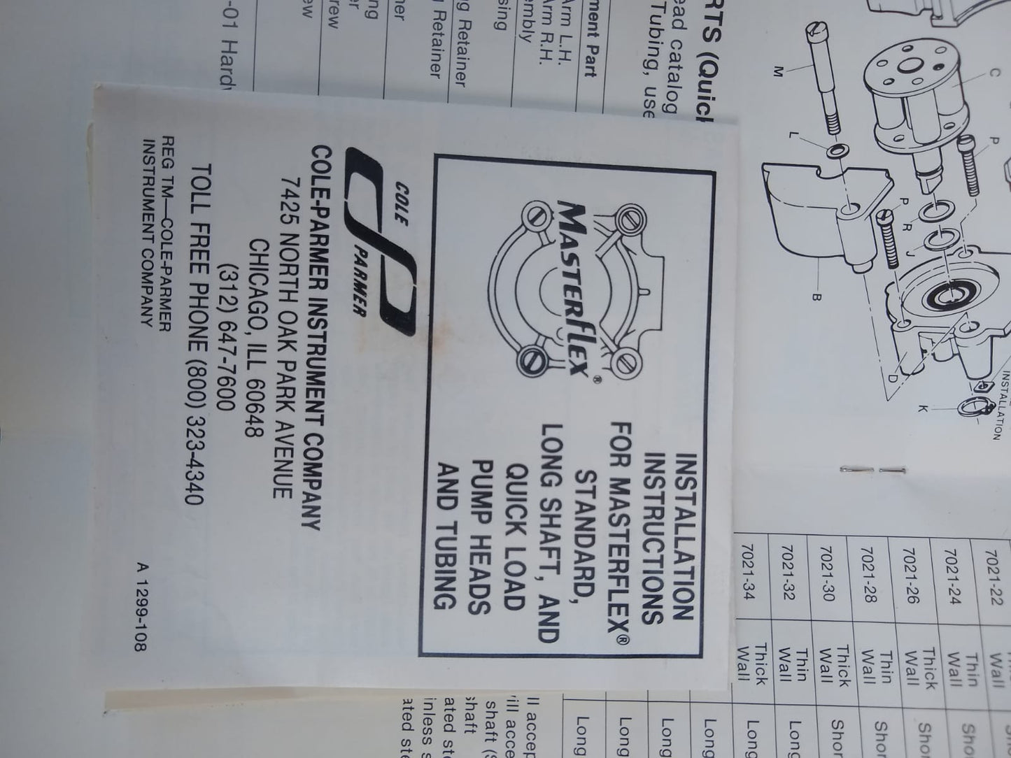 MASTERFLEX L/S EASY-LOAD MODEL 7518-10 & 2 PUMP HEADS 90DAY-WARRANTY WATCH VIDEO