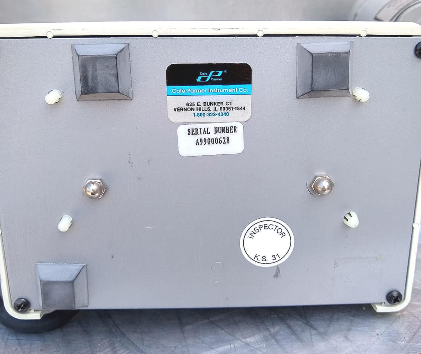 MASTERFLEX L/S EASY-LOAD MODEL 7518-10 & 2 PUMP HEADS 90DAY-WARRANTY WATCH VIDEO