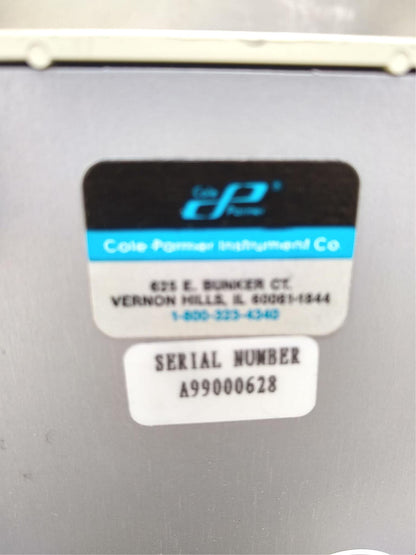 MASTERFLEX L/S EASY-LOAD MODEL 7518-10 & 2 PUMP HEADS 90DAY-WARRANTY WATCH VIDEO