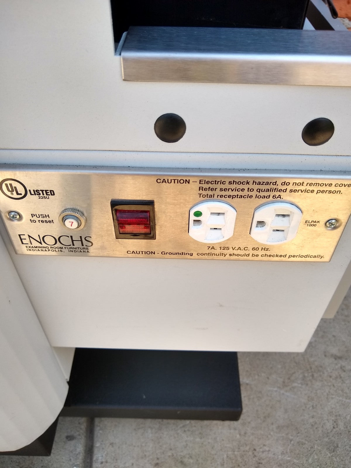 ENOCHS 4000 OB/GYN POWER HI-LO MEDICAL TATOO EXAM TABLE FREESHIPPING WATCH VIDEO