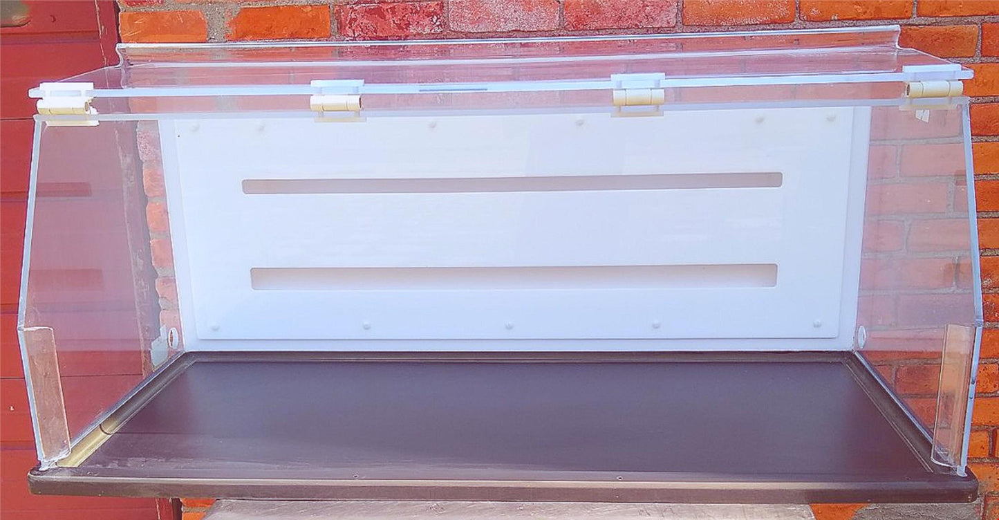 FLOW SCIENCES VBSE VENTED 4ft SAFETY ENCLOSURE FUME HOOD with 2 FAN FILTER MOUNT