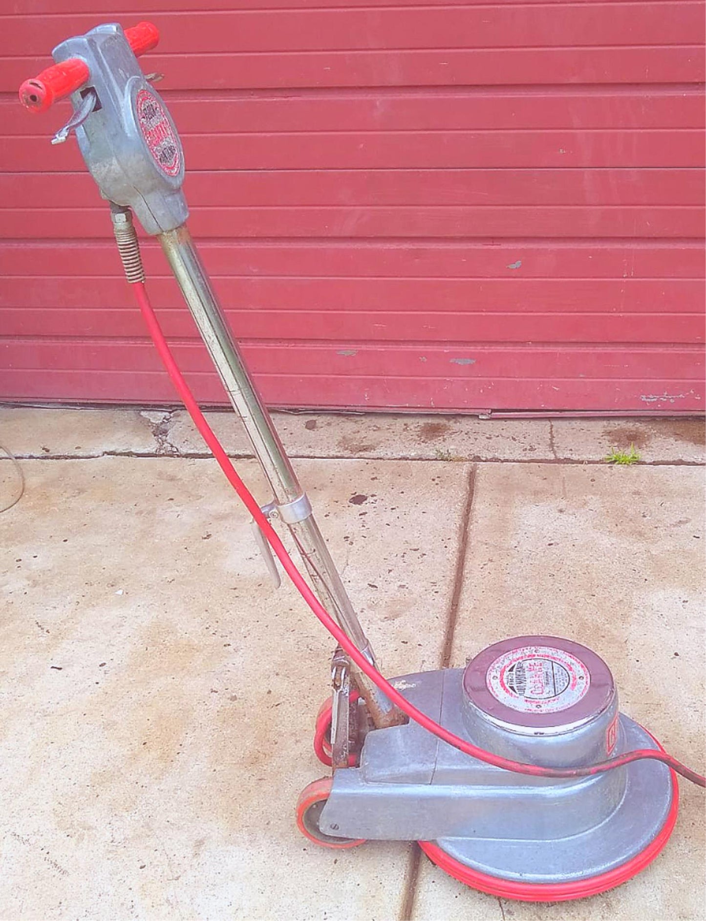 NILFISK CLARKE HEAVY DUTY 17" COMMERCIAL FM-17 FLOOR MACHINE WATCHVIDEO FREESHIP