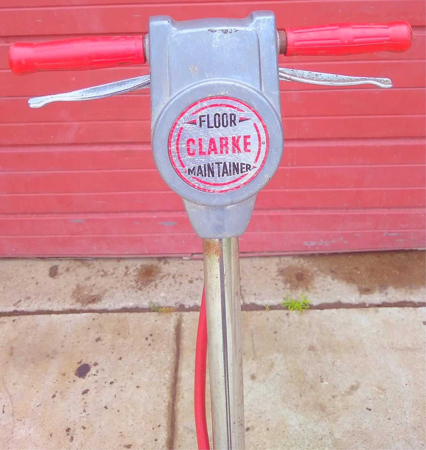 NILFISK CLARKE HEAVY DUTY 17" COMMERCIAL FM-17 FLOOR MACHINE WATCHVIDEO FREESHIP