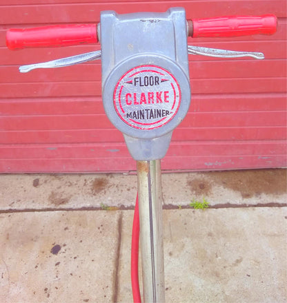 NILFISK CLARKE HEAVY DUTY 17" COMMERCIAL FM-17 FLOOR MACHINE WATCHVIDEO FREESHIP