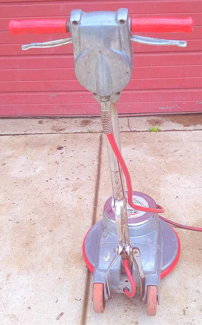 NILFISK CLARKE HEAVY DUTY 17" COMMERCIAL FM-17 FLOOR MACHINE WATCHVIDEO FREESHIP