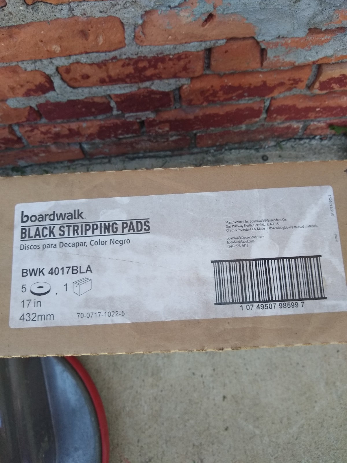 NILFISK CLARKE HEAVY DUTY 17" COMMERCIAL FM-17 FLOOR MACHINE WATCHVIDEO FREESHIP