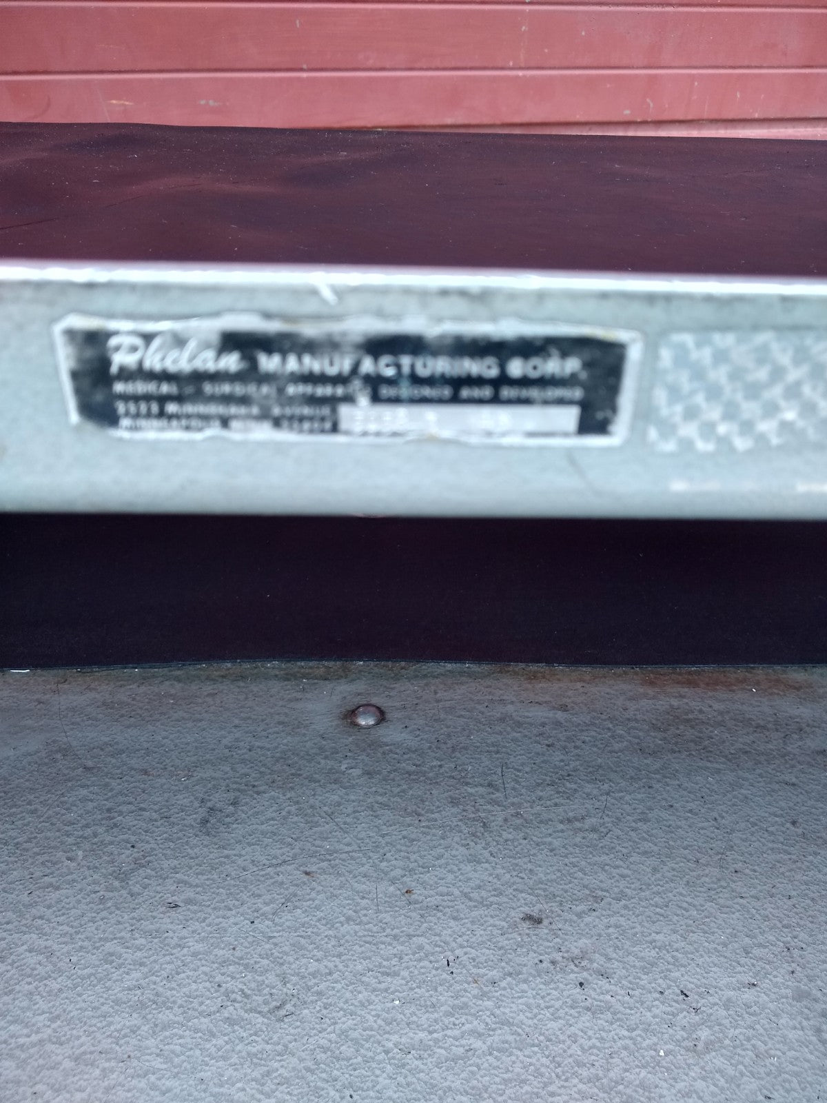 PHELAN MANUFACTURING NEUROSURGICAL INSTRUMENT SURGERY TABLE WARRANTY FREE SHIP