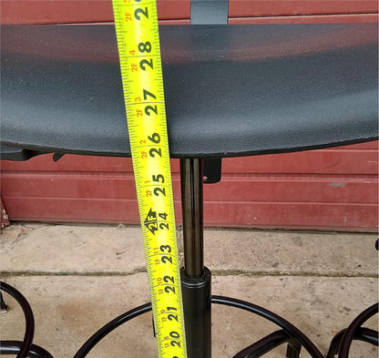 LOT of 8 BIO-FIT BLACK STOOL OFFICE MEDICAL CLINIC EXAM STOOLs CHAIRs FREESHIP