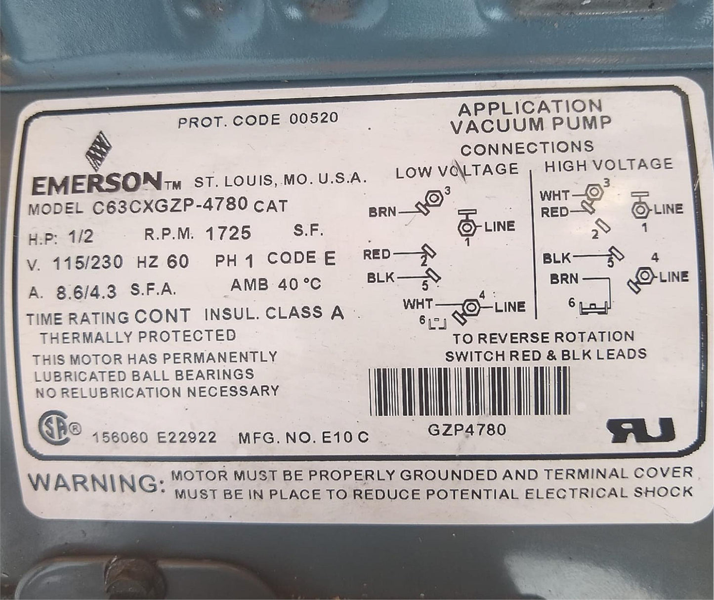 WELCH BELT DRIVEN DUOSEAL1402N CHEMSTAR VACUUM PUMP 1x10⁻⁴To WATCHVIDEO FREESHIP
