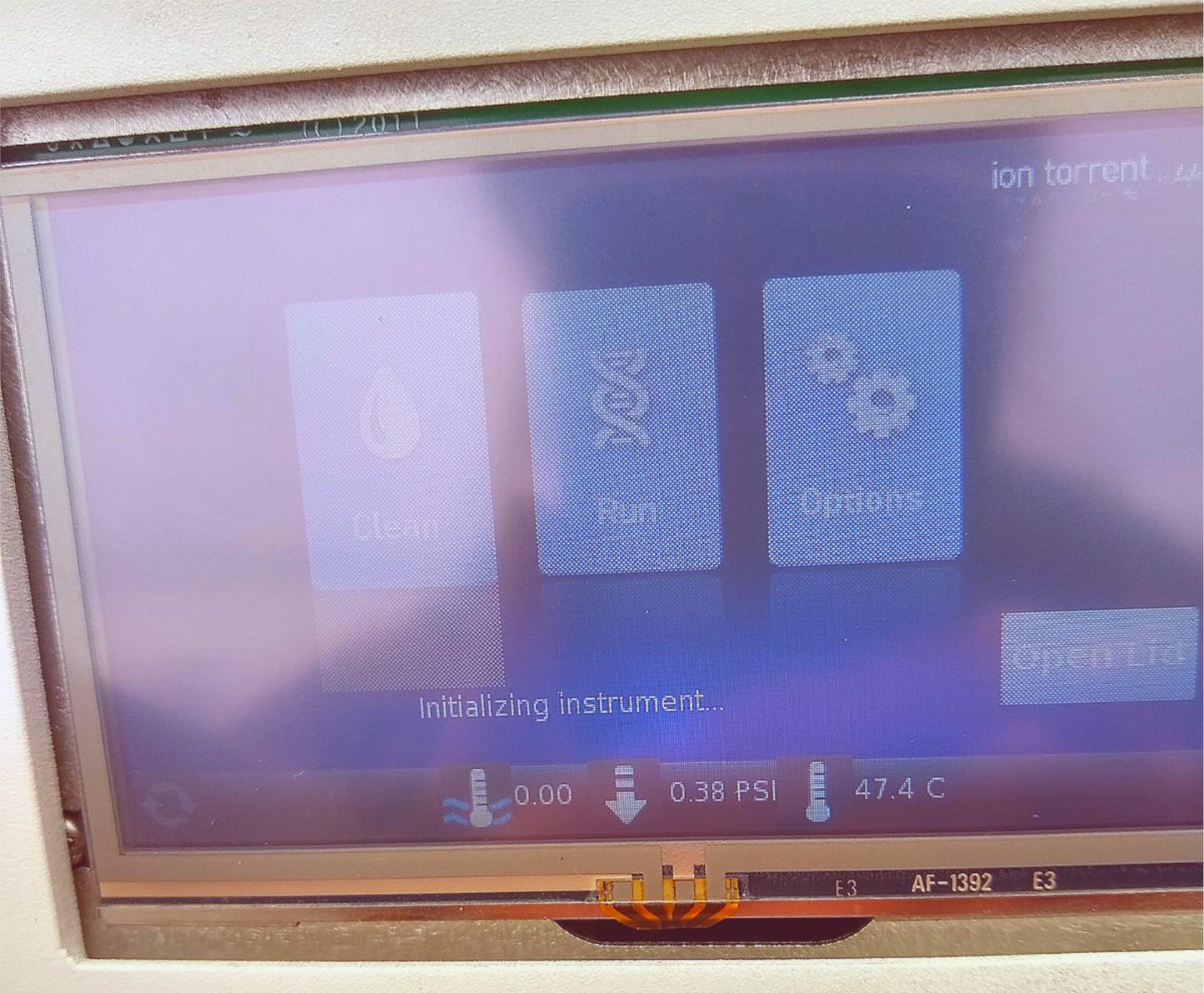 THERMO FISHER ION ONE TOUCH 2 INSTRUMENT ION SEMICONDUCTOR CHIPS THERMAL CYCLER