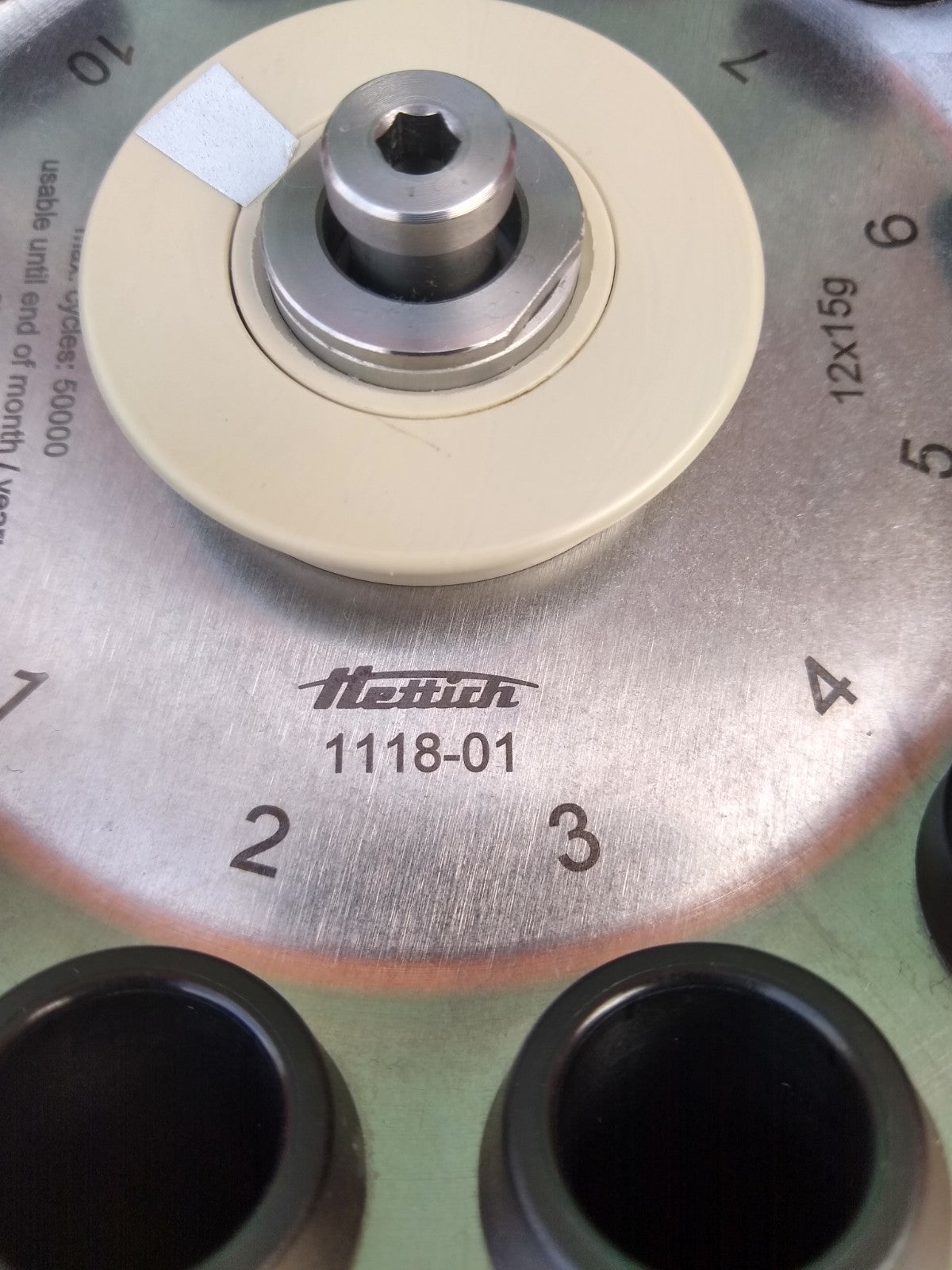 100% 90-DAY-WARRANTY HETTICH EBA 21 CENTRIFUGE 1118-01 ROTOR FREE SHIP