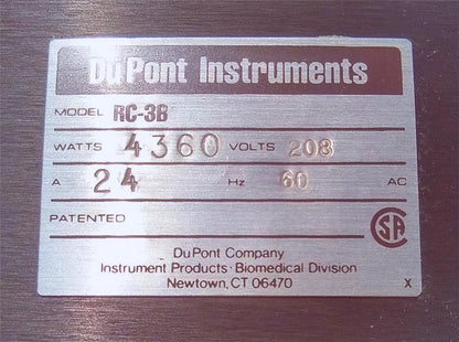 100% REFURBISHED SORVALL RC-3CB FLOOR REFRIGERATED CENTRIFUGE ROTOR WATCH-VIDEO