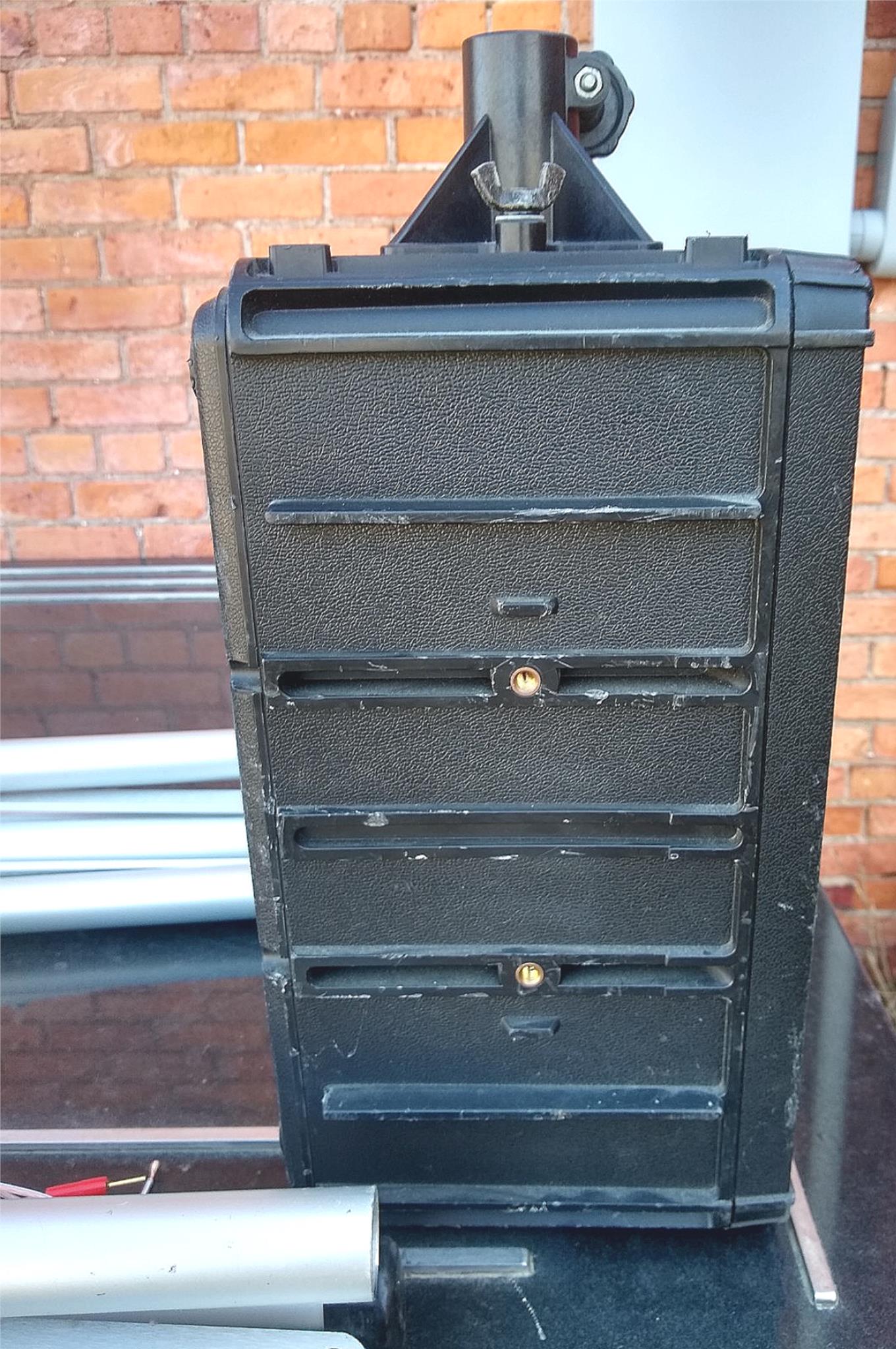 RAMSA SPEAKERS AND ULTIMATE POLE STANDS