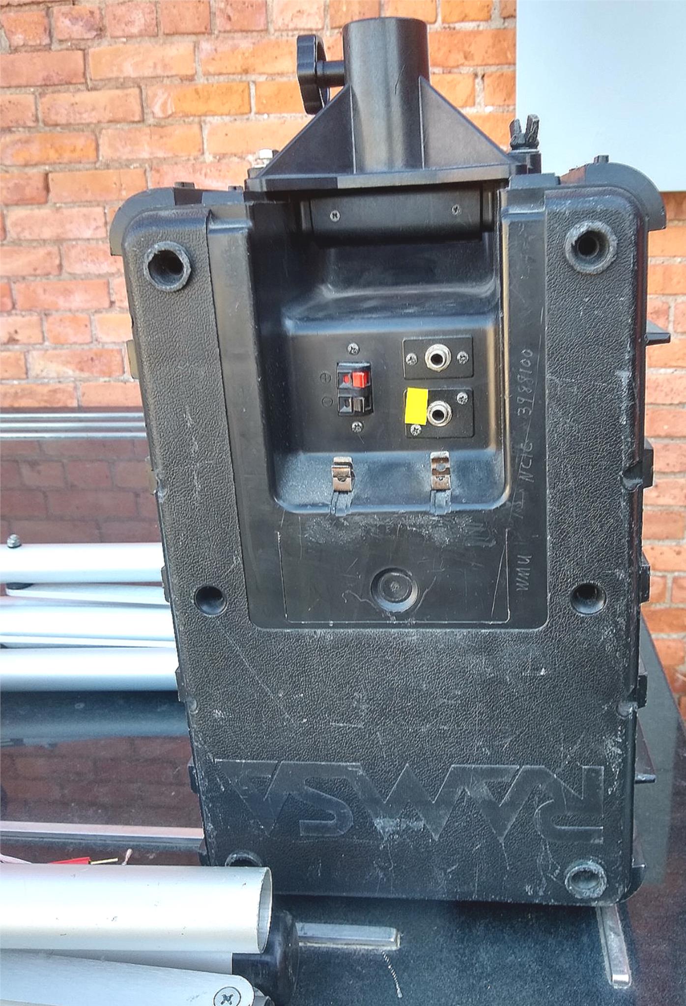 RAMSA SPEAKERS AND ULTIMATE POLE STANDS