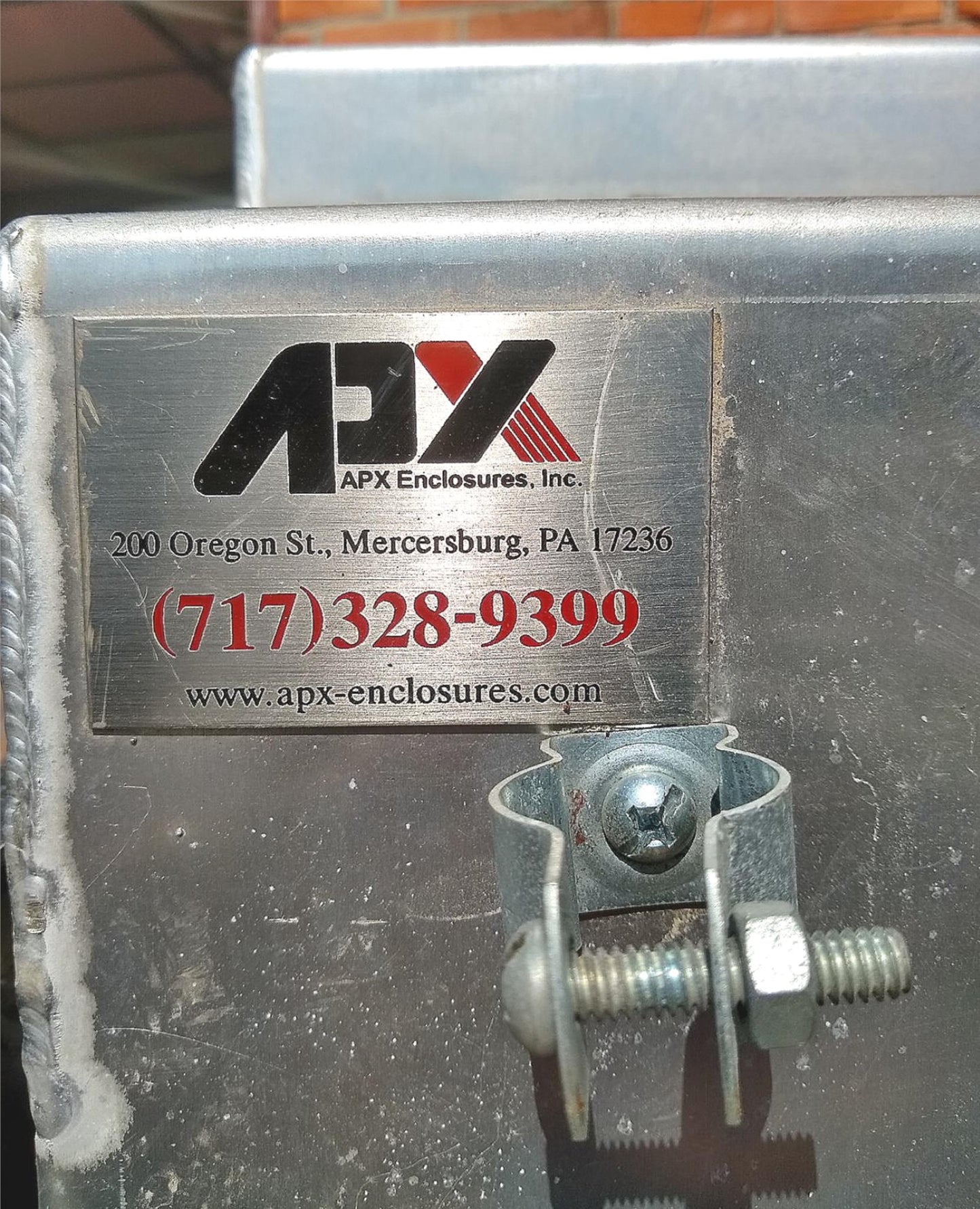 PFANNENBERG DTS 3281 COOLING UNIT with APX TYPE 3R ENCLOSURE FREESHIP