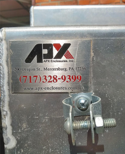 PFANNENBERG DTS 3281 COOLING UNIT with APX TYPE 3R ENCLOSURE FREESHIP