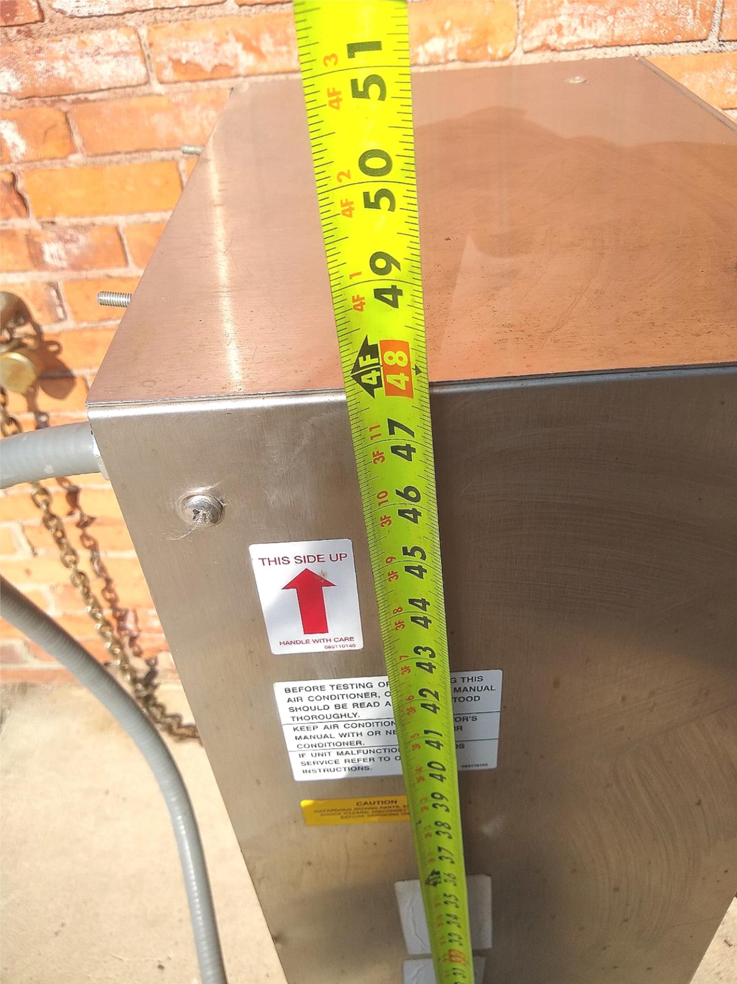 PFANNENBERG DTS 3281 COOLING UNIT with APX TYPE 3R ENCLOSURE FREESHIP