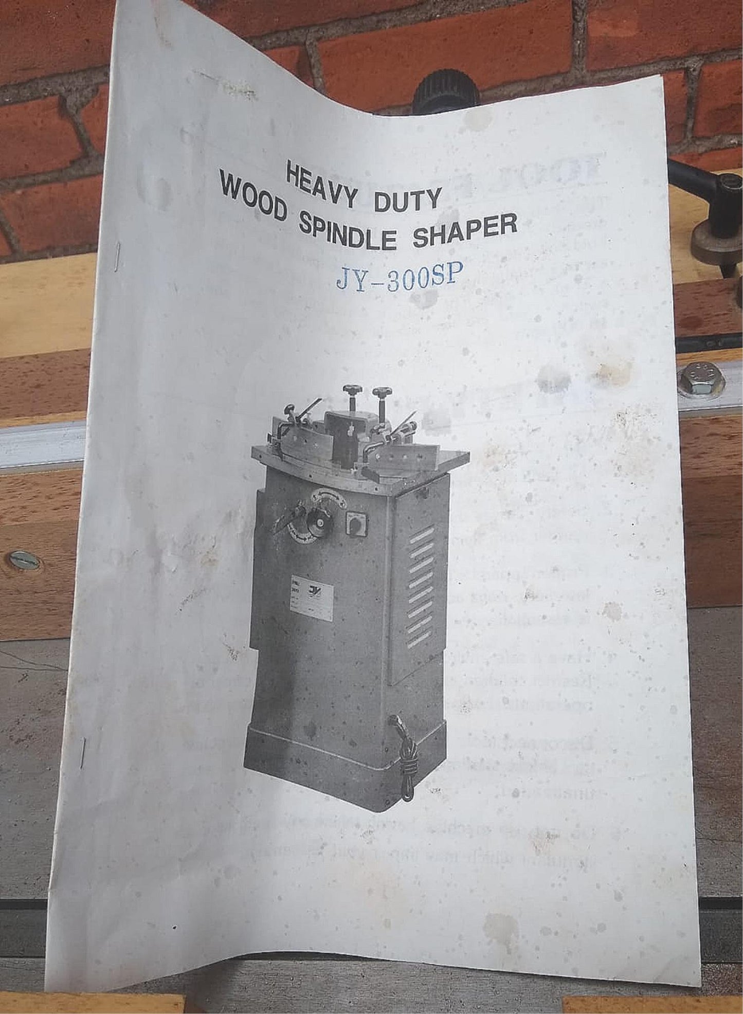 100% LOBO SP-3400 HEAVY DUTY WOOD SPINDLE SHAPER WATCH-VIDEO