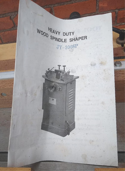 100% LOBO SP-3400 HEAVY DUTY WOOD SPINDLE SHAPER WATCH-VIDEO