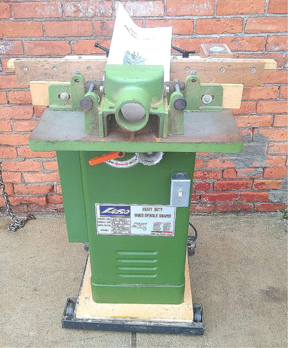 100% LOBO SP-3400 HEAVY DUTY WOOD SPINDLE SHAPER WATCH-VIDEO