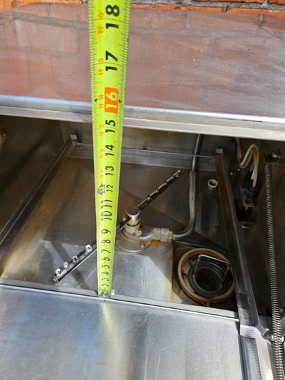 100% ADS AMERICANDISHSERVICE ET-AF-3 COMMERCIAL SPACESAVER DISHWASHER WATCHVIDEO