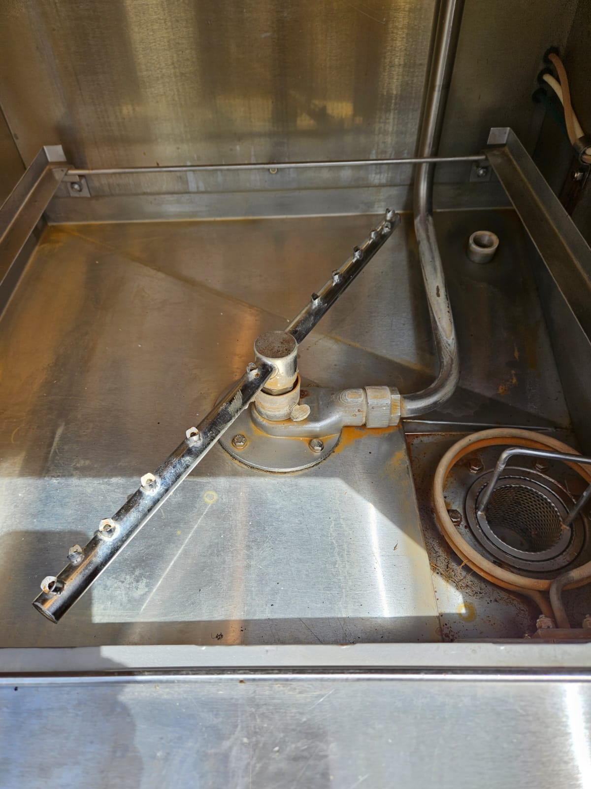 100% ADS AMERICANDISHSERVICE ET-AF-3 COMMERCIAL SPACESAVER DISHWASHER WATCHVIDEO