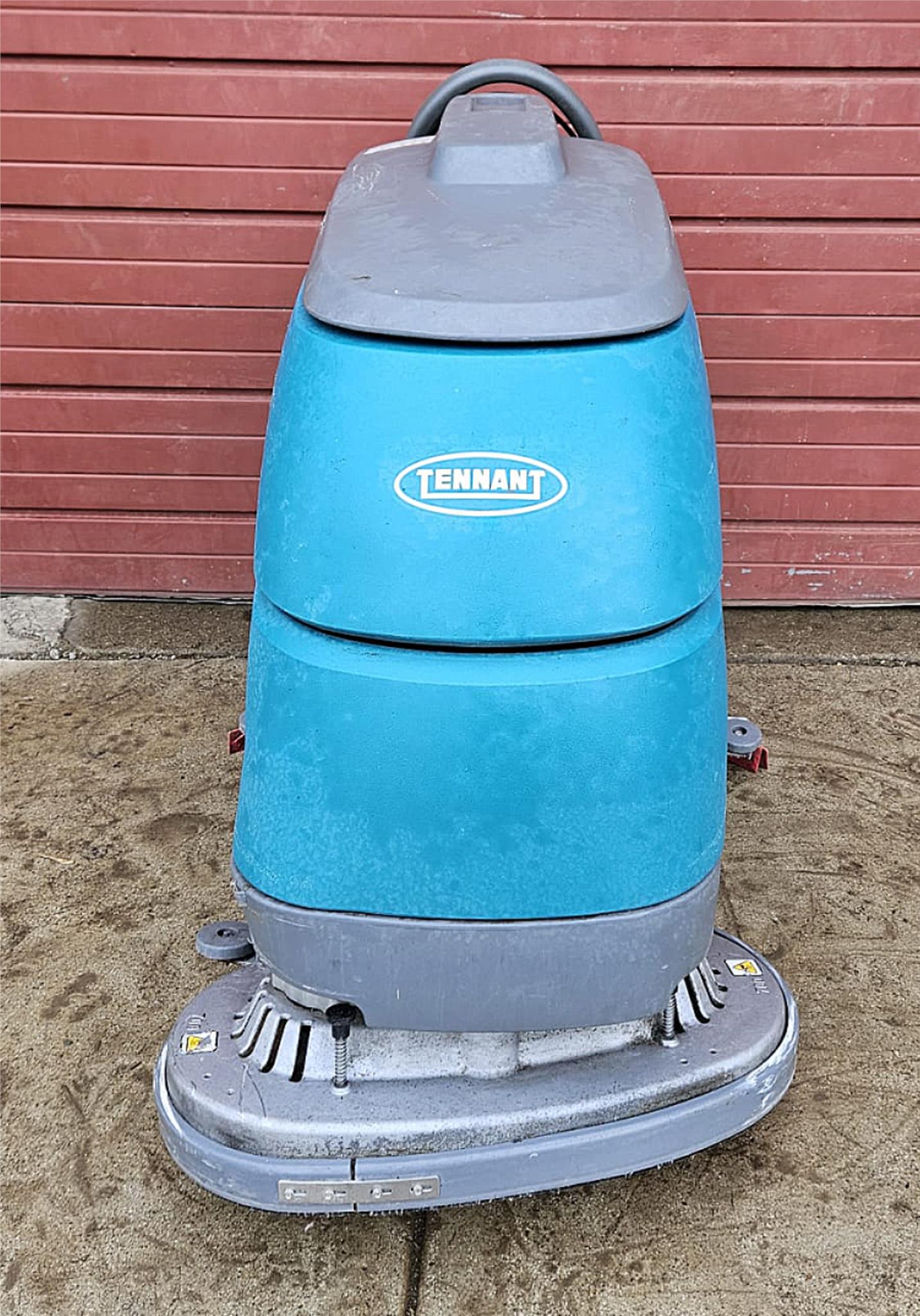 WARRANTY TENNANT T5 FAST WALKBEHIND BATTERY FLOOR SCRUBBER WATCHVIDEO FREESHIP