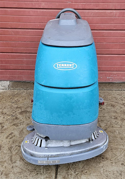WARRANTY TENNANT T5 FAST WALKBEHIND BATTERY FLOOR SCRUBBER WATCHVIDEO FREESHIP