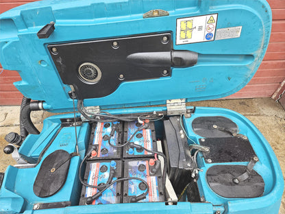 WARRANTY TENNANT T5 FAST WALKBEHIND BATTERY FLOOR SCRUBBER WATCHVIDEO FREESHIP