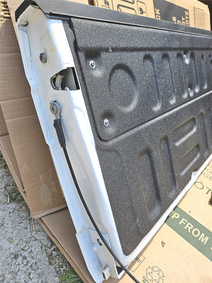 BRAND NEW FORD f250 f350 2022 WHITE MANUAL TAILGATE with HARNESS FREE SHIPPING