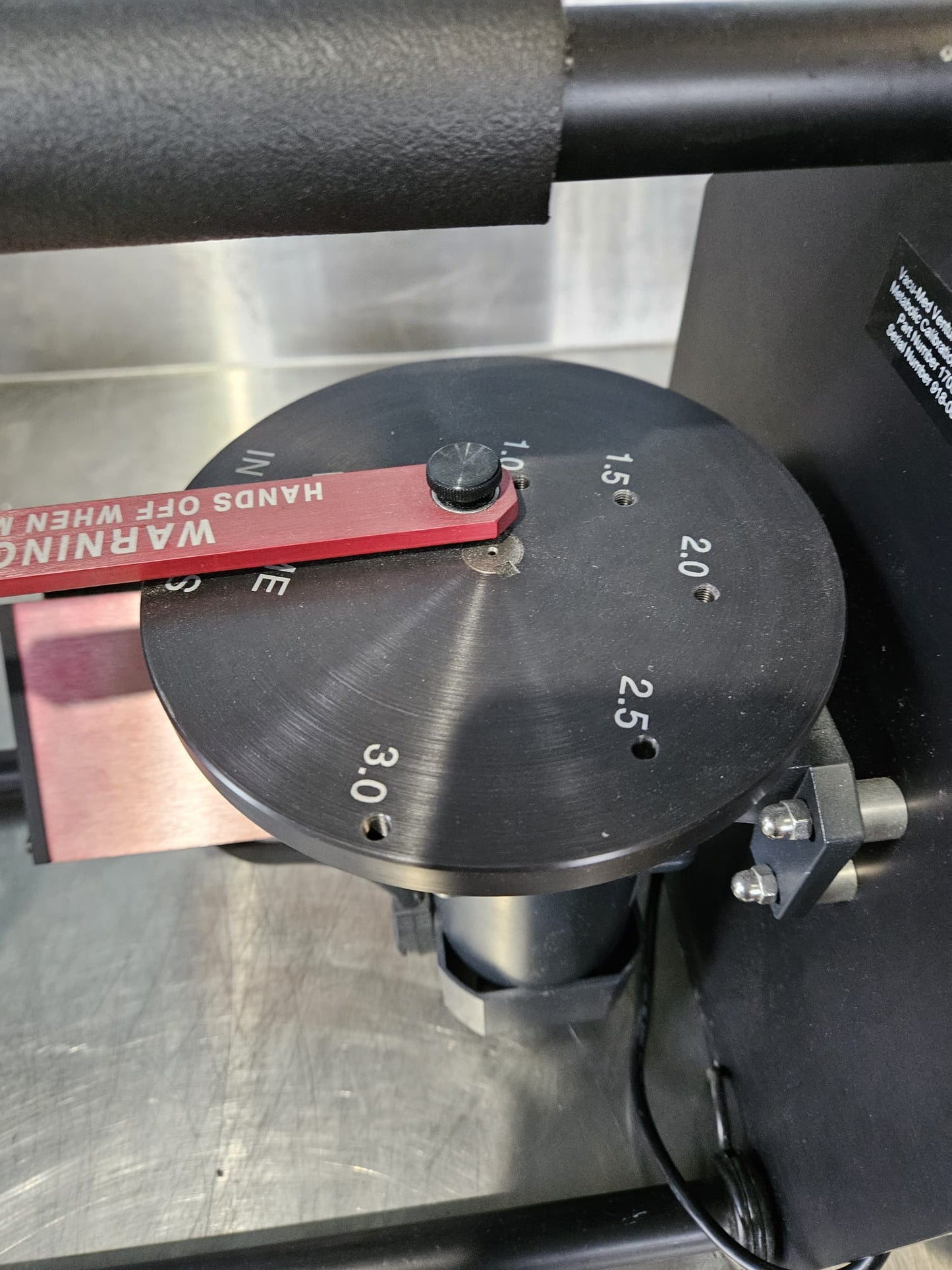 WARRANTY VACUMED 17056 METABOLIC SIMULAT CALIBRAT SPEEDCONTROL MANUAL WATCHVIDEO